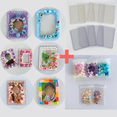 Toploader Decoden Set Poca Photo Card Board Game Sleeve Pokku Polku Topku Parts, 1 Piece Korean Popular Toys