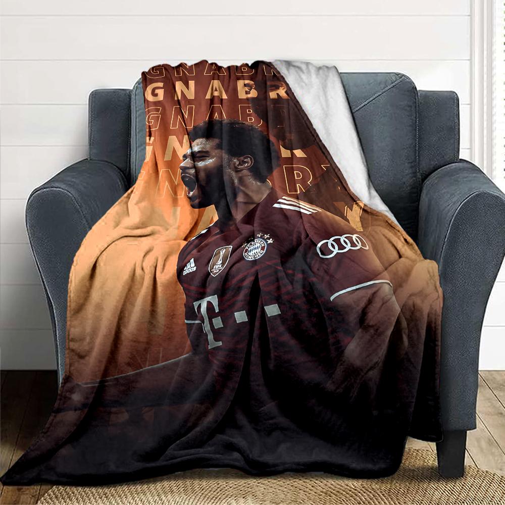Player Jersey Blankets Flannel Printed Breathable Warm Throw Blanket for Home Office Bedspreads 0708a68