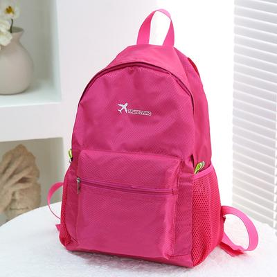 Backpack Outdoor Mountaineering and Climbing Women's Travel Ultra-Light Portable New Summer Ultra-Thin Foldableing Hiking Skin Bag Cosmetics Bag