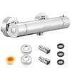 Thermostatic Shower Faucet Valve, 38 Degrees C Secure Lock Thermostatic Shower Valve