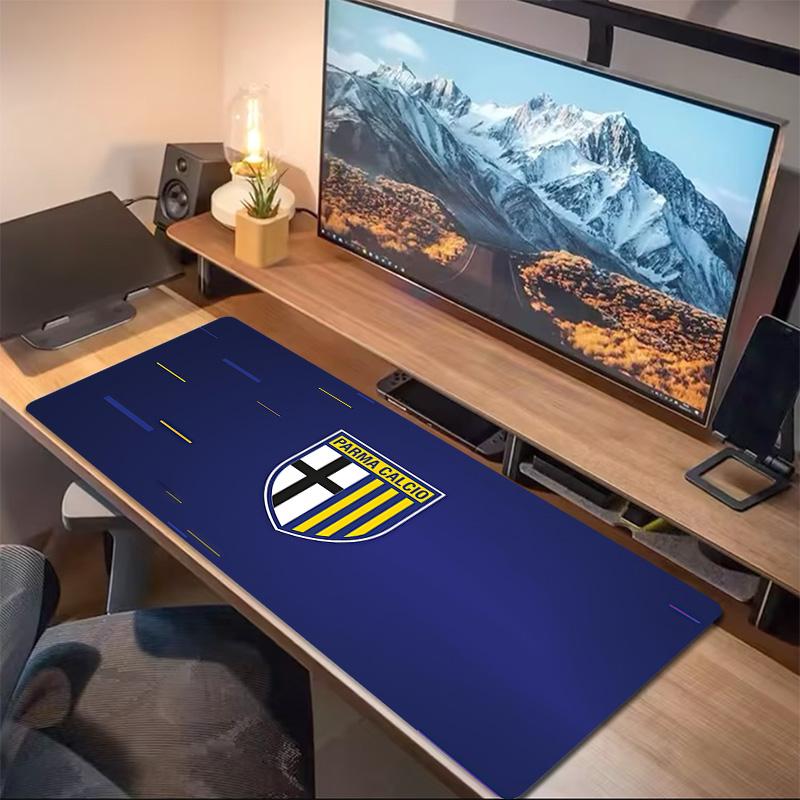 Parma Calcio 1913 Druck Kissen Rutschfest Laptop Tablet Großes Mauspadd XXL Matte Mini-PC Spielmatte Mit Verriegelungskante