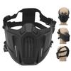 CS Face Shield Protective Half Face Cover Breathable Wear Resisitant Outdoor Gaming Equipment