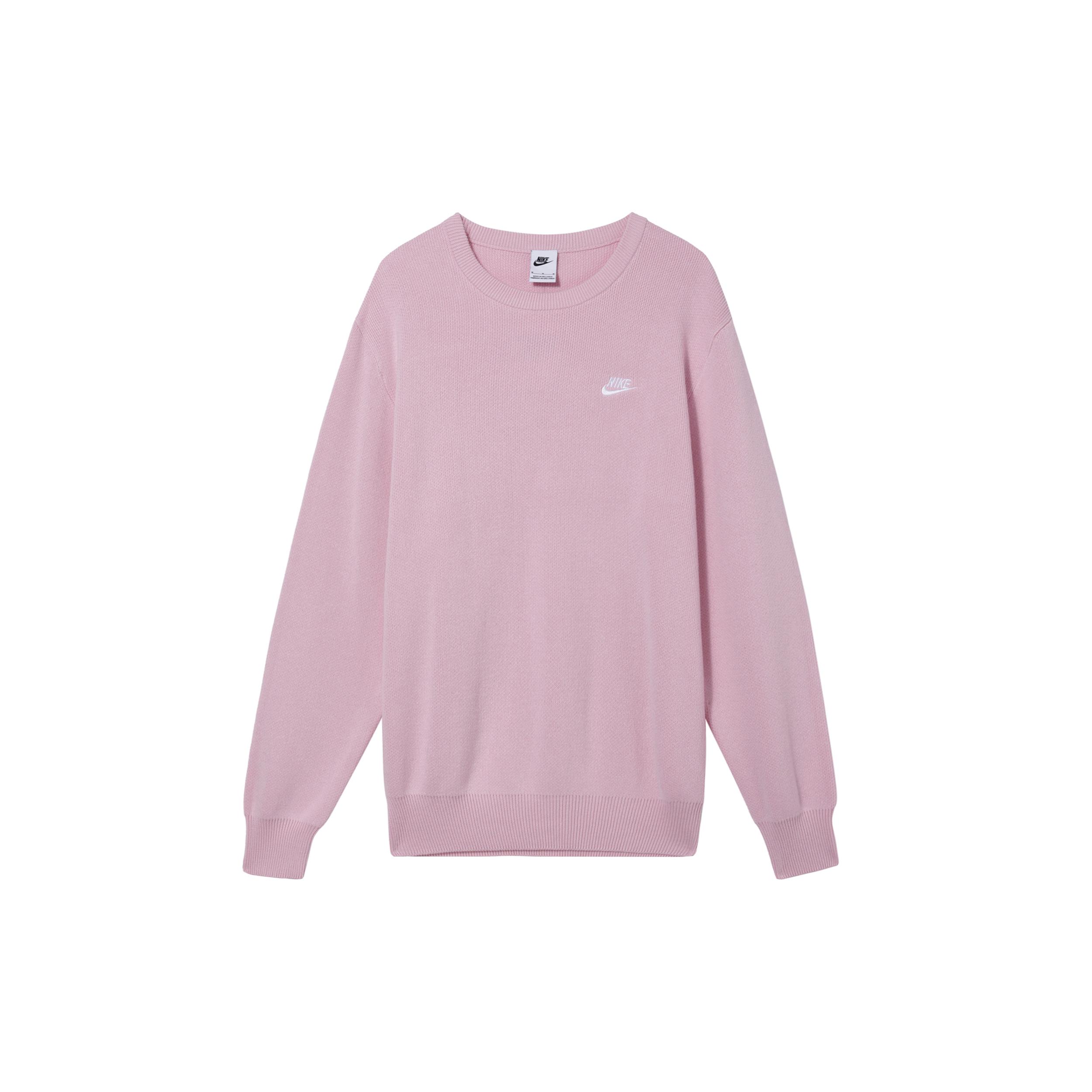 Nike Club Sweatshirt Men`s Foam Pink