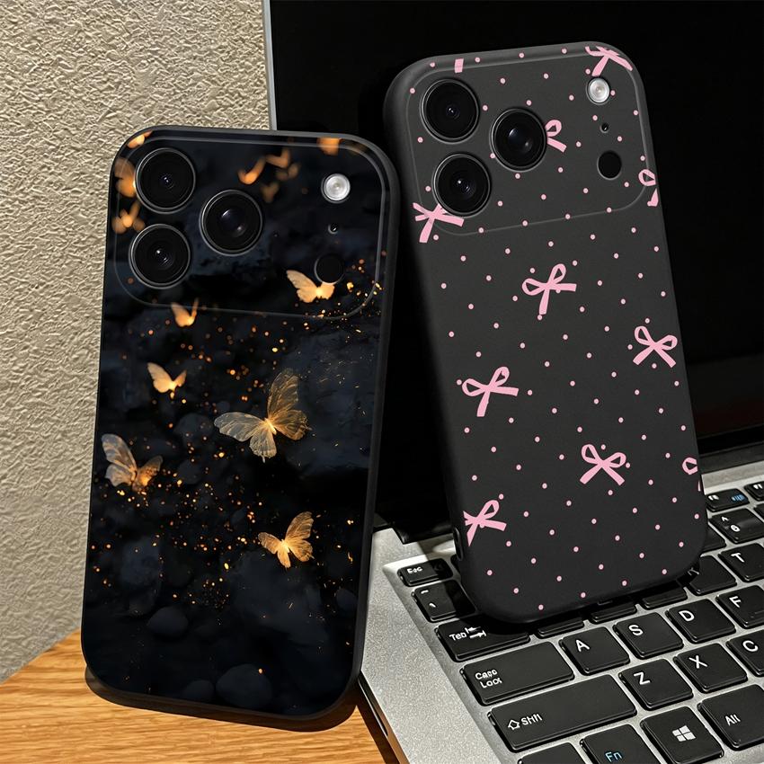 Per Apple iPhone 17 16 15 14 13 Pro Max 17 Air 16 Plus 17e 16e Cover per Telefono Bellissimo Cartone Animato Guscio Morbido Opaco in Silicone Per iPhone Coperture Anti Impronte Digitali
