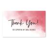 30 Pcs White Thank You Card Thank You For Your Order Card Praise Labels For Small Businesses Decor For Small Shop Gift Packet