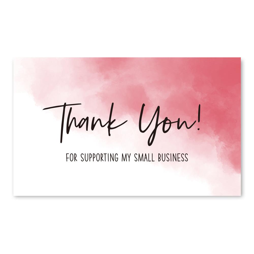 30 Pcs White Thank You Card Thank You For Your Order Card Praise Labels For Small Businesses Decor For Small Shop Gift Packet