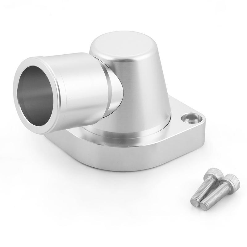 1.5 Inch 90° Billet Aluminum Swivel Water Neck Thermostat Housing Fit for GM LS1 LS2 LS3 LS7 LS9 LSA L76 For Vortech L92
