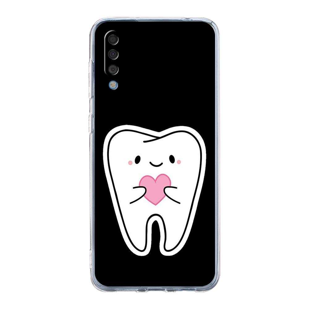 Dentist Dental Dent Tooth Cute Case For Samsung A54 A52 A50 A70 A40 A20S A20E A12 A14 A16 A22 A24 A42 A34 A32 5G A04s A06 Cover