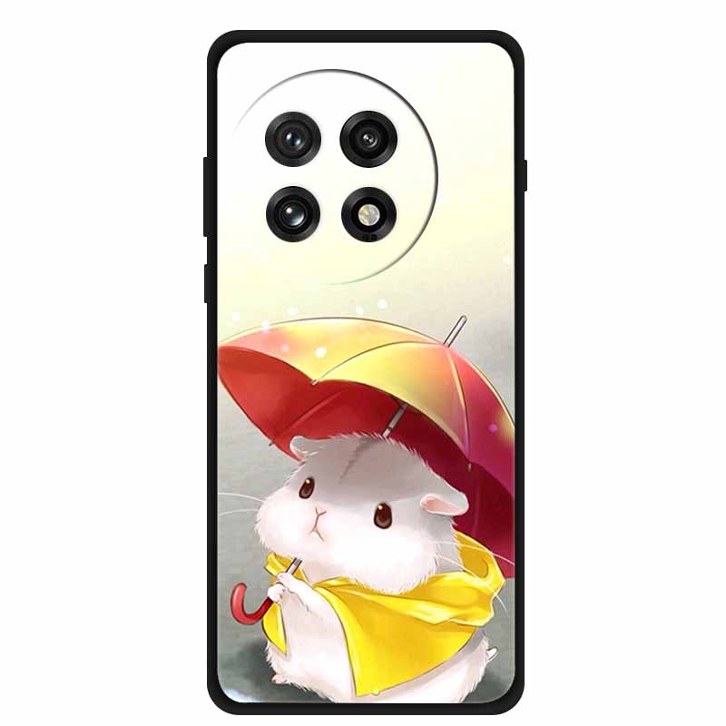 For OnePlus 13R 5G Case Cute Animal Printing Silicone Soft Bumper Covers for Oneplus 13R 1+13 R TPU Coques Phone Cases Back Capa