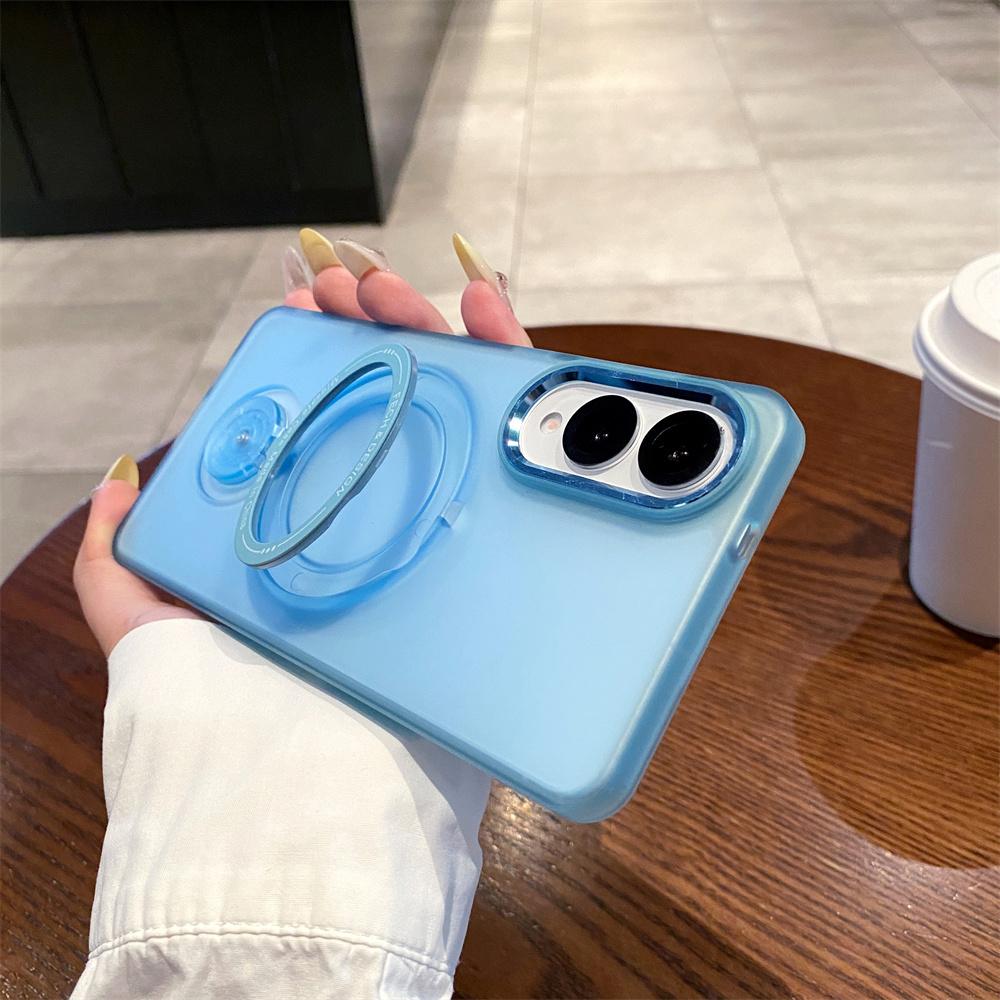 For Samsung Galaxy S25 Edge Case Compatible with MagSafe Kickstand TPU+PC Phone Back Cover