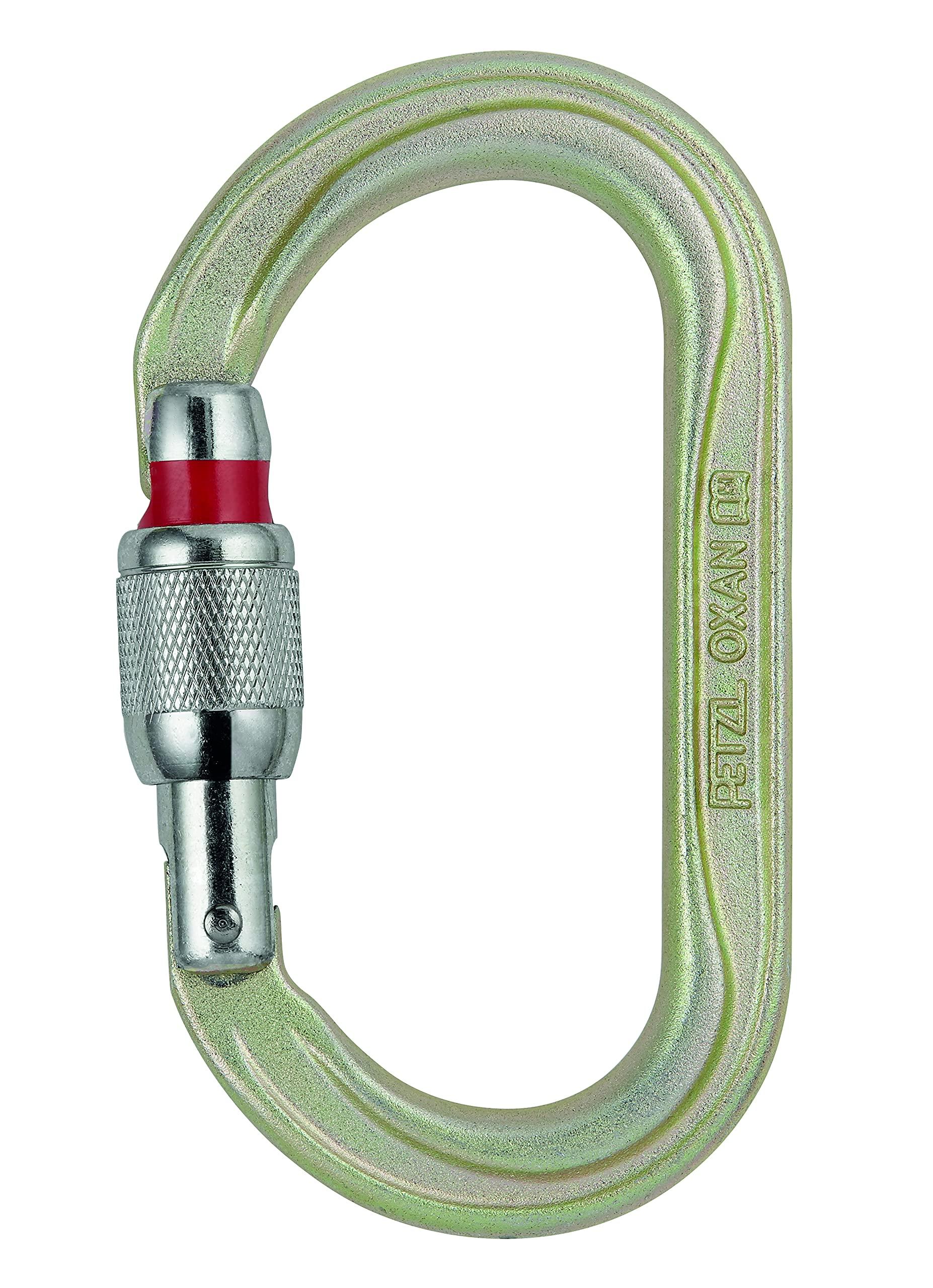 Petzl OXAN Oval Carabiner Screw Lock M72A SL серый
