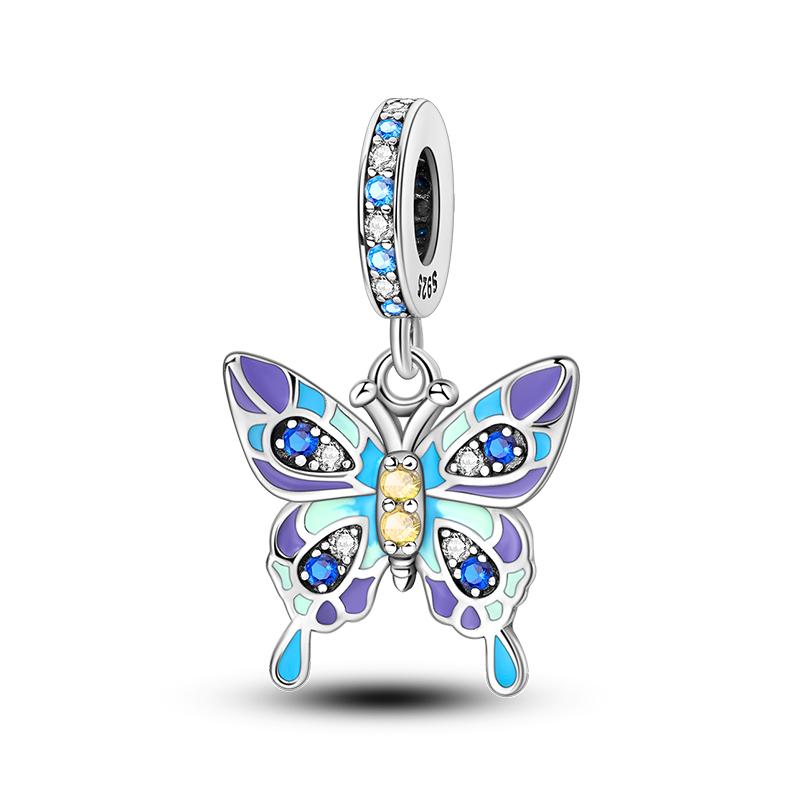 Newcopper Donut Protection Lotus Heart Shaped Charms Flat Beads Fit 3Mmoriginal Bracelet Diy Jewelry Birthday Gift