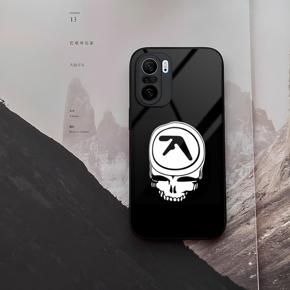 Aphex Twin Symbol Logo Phone Case Tempered Glass For Xiaomi 15 14 12 Lite Pro 13 11t Lite POCO M6 M5 X6 X5 X3 F5 F6 Pro Cover