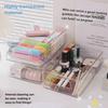 Průhledná víceúčelová úložná krabice na kosmetiku, doplňky, knihy, oblečení, hračky, svačiny, kuchyňské a koupelnové potřeby