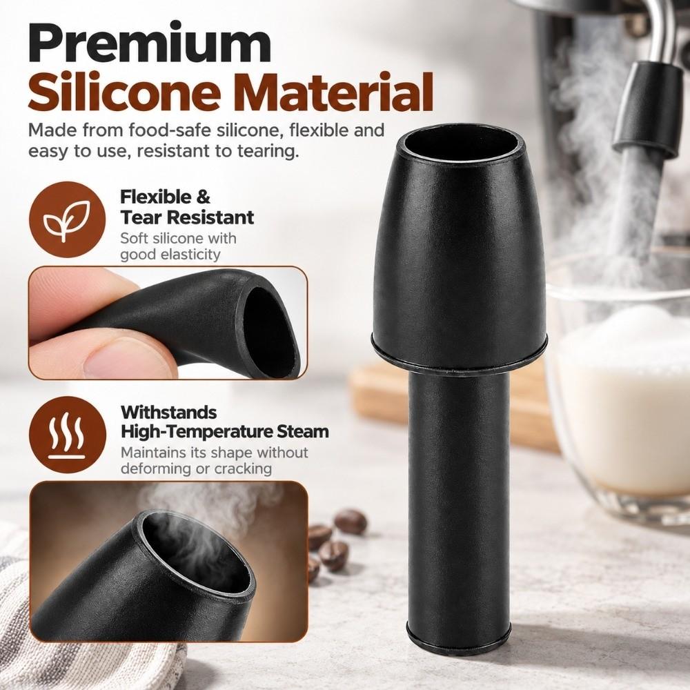 Reusable Foam Nozzle Silicone Coffee Machine Nozzle Practical Spout Nozzle For Kitchen Use