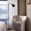 Black Metal Nod Modern Minimalism LED Light Corner Floor Lamp for Home Decor, Living Room Or Offices