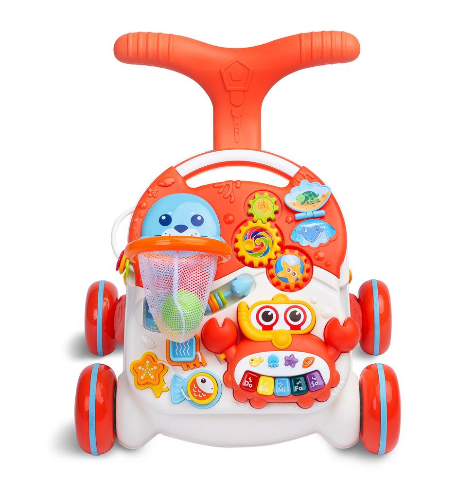 Pchacz-Stolik 2 W 1 Spark Orange