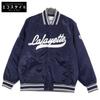 LFYT [New] LA221008 WORLD CHAMPS SATIN VARSITY JACKET Stadium Jacket M NavyUsed