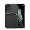 For Redmi Note 12S Case Car Magnetic Holder Leather Phone Case For Xiaomi Redmi Note 12S Note12S Silicone Shockproof Back Cover