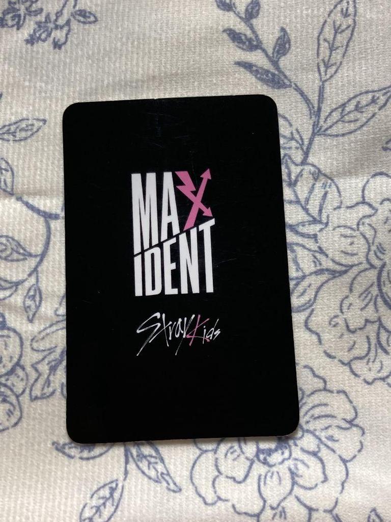 [USED] 2nd week AIEN Stray Kids Maxident Sanok Trading Card