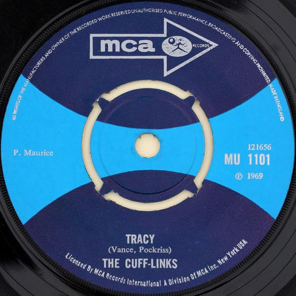 

Запонки 7-дюймовая пластинка Tracy MU1101 MCA 1969 UK Pop Б/у