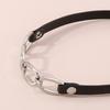 Women European Trend Choker Exaggerated Leather Chain Splice Necklace Harajuku Punk Bracelet For Women
