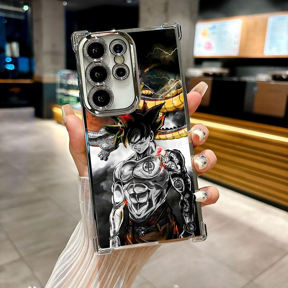 Goku Dragon Ball z Cover Per Galaxy S26Ultra Custodia Per Telefono Samsung S26 S25 S24 S23 S21 Ultra S20 FE S25 Plus 5G Cover in Silicone