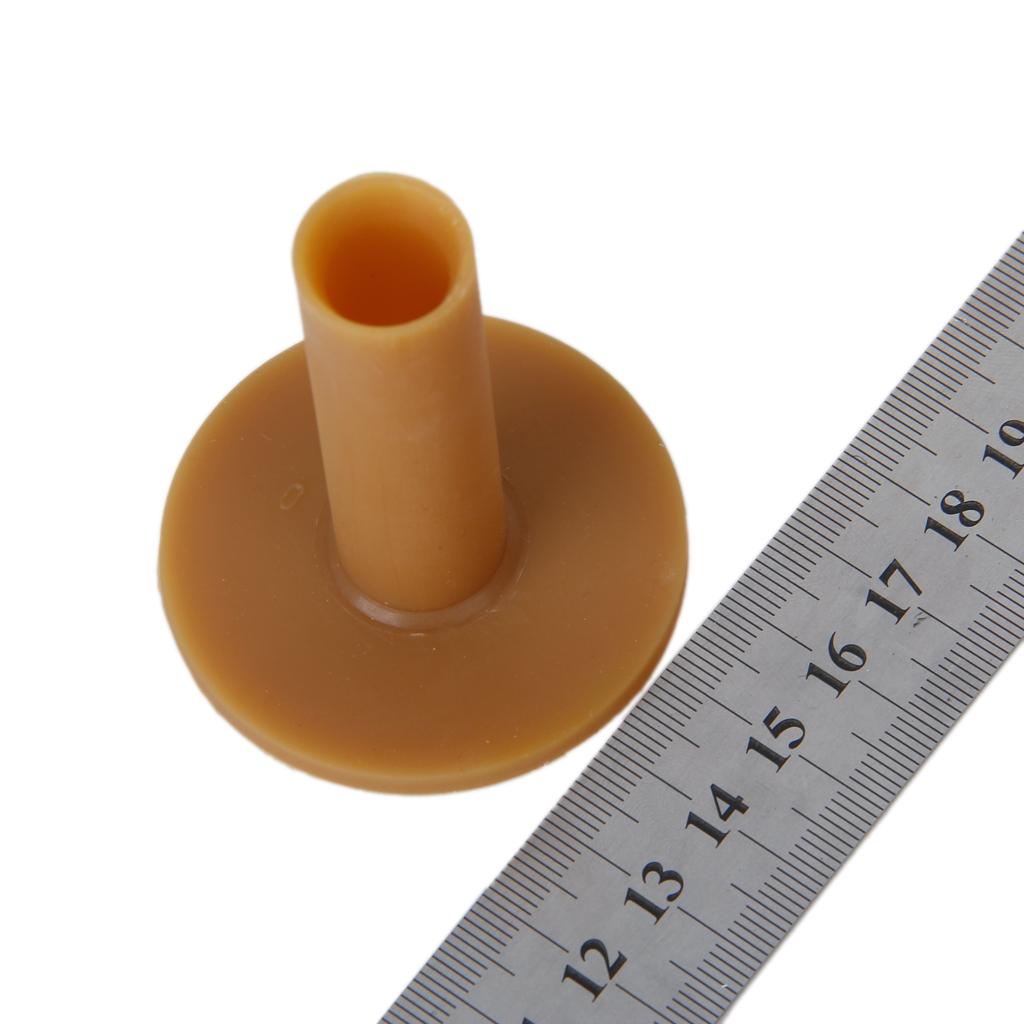 3 Pieces Rubber Castle Step Grade golf professional tees for Hard Ground Winter Frosty