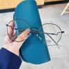 New Stylish Women'S Glasses Frame Polygon Shape Anti Blue Light Eyeglass Frames Creative Design Computer Glass