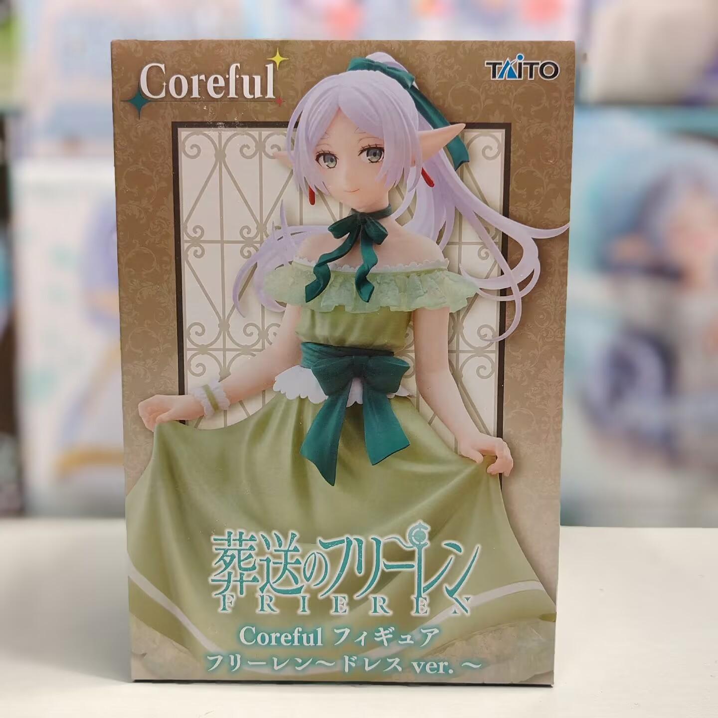 

TAITO Coreful Genuine Frieren Figure Beyond Journey S End Green Dress Collection Version Anime Collectible For Anime Enthusiasts