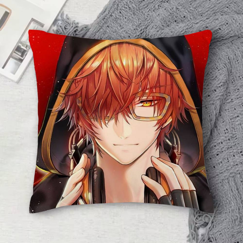 707 Luciel Mystic M-Messenger Double-Sided Printed Square Decorative Cushion Cover For Sofa Living Room Home Decor