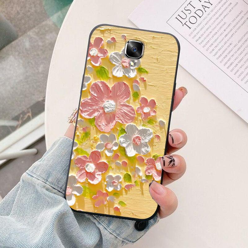 For Oneplus 3 3T Case Soft TPU astronaut  Silicone Phone Cover for Oneplus 3 3T 5T Cases Black Bumper Funda One plus 3T 5 T