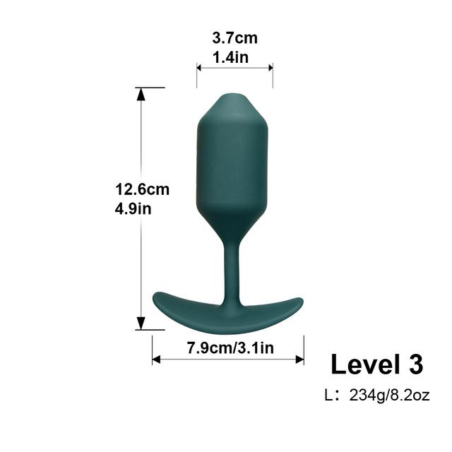 Anal Training S/m/l Steel Ball Built-In Butt Plug Dildos for Men Buttplug Male Prostate Massage Anus Dilatador Adult Supplies