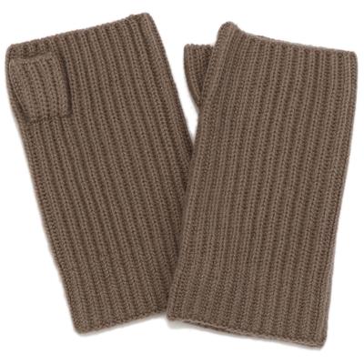 Buyer Wool Cashmere Sustainable Arm Warmers for Men and Knitted Cashmere Gloves In Solid Women. Color, BLEND-GLV (3 Mocha).