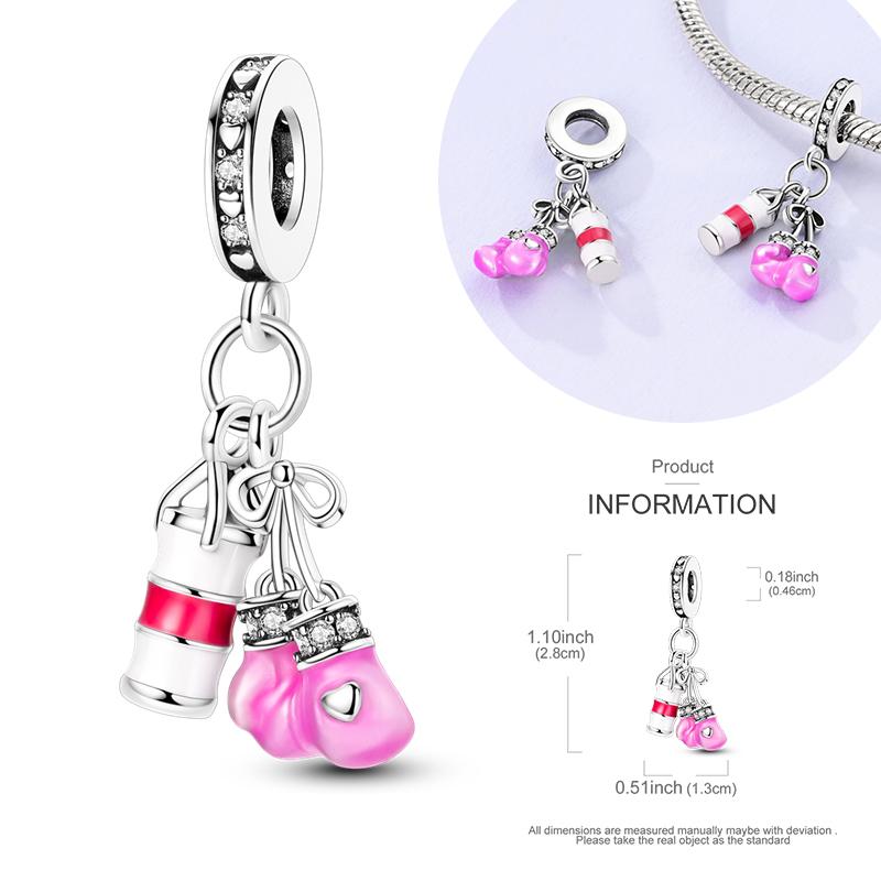 New Graffiti Butterfly Charm 925 Silver Glow Firefly Travel Love Heart Cat Clip Beads Fit Bracelet Necklace DIY Jewelry