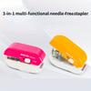 1PC 3-in-1 Creative Stapler Mini Portable Press Labor Saving Multi-function Needle-free Stapler Hole Punch Letter Opener
