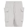 Woven Solid Color Mid Waist Casual Shorts Men Shorts KX4877
