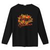 Fall Autumn for Women Blessed Grandma Design with Saying T Shirt Black vintage Washed Stretched homme Unisex Stylish