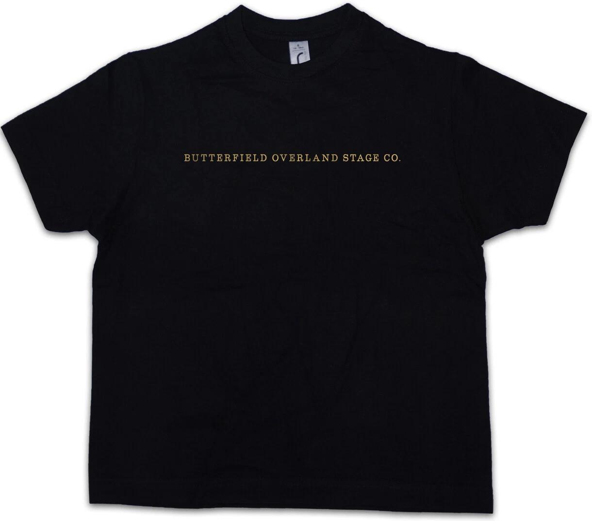 

BUTTERFIELD OVERLAND STAGE Kids Boys T-Shirt Mail Hateful Post Eight Trail- 110