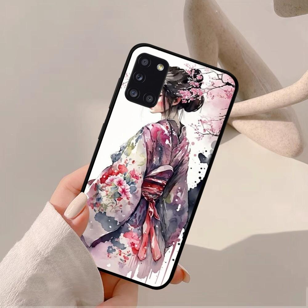 Japanese Style Art Phone Case For Samsung A 10 11 12 13 20 21 22 30 31 32 40 51 52 53 70 71 72 73 91 13 Shell