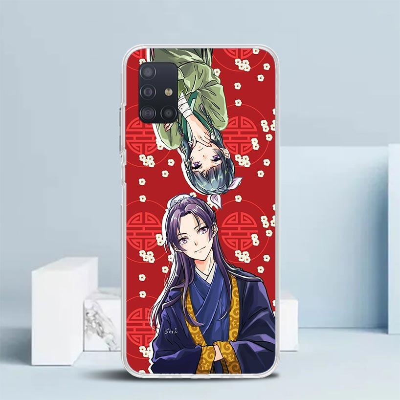 A-Apothecary D-Diaries Anime Soft Cover for Samsung Galaxy A12 A22 A32 A52 A72 A02S Phone Case Note 20 Ultra 10 S10 Plus A51 A71