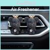 Duftspender Strass Auto Luft Bär Lüftungsschlitz Halterung Langanhaltender Duft Geruchsentferner Clip-Typ Auto Lüftungsauslass Aromatherapie Diffusor Auto