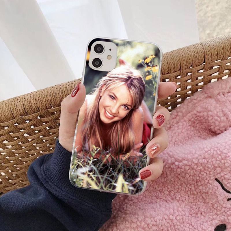 Britney Spears Phone Case for iphone 13 8 7 6S Plus X 5S SE 2020 XR 11 12 mini pro XS MAX