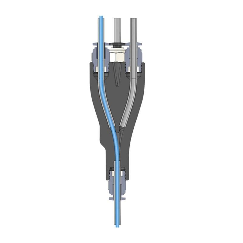For Lab X1C P1P/S 4-in-1 PTFE Adapter 3D Printer Accessories Tubing Connectors for Lab 3D Printers Accessories