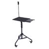 Laptop Tripod Stand Adjustable Height 28 51.2 Inch Portable Projector Tripod Stand with Casters Mouse Tray Phone Holder