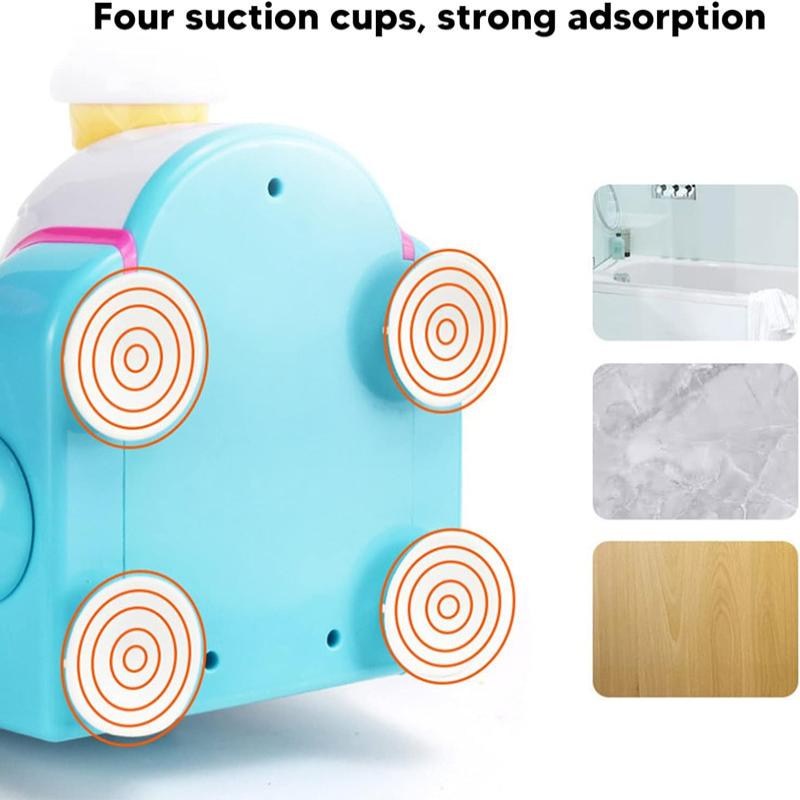 Child Bathroom Ice Cream Machine Bubble Machine Bath Cartoon Manual Bubbles Manufacturing Machine