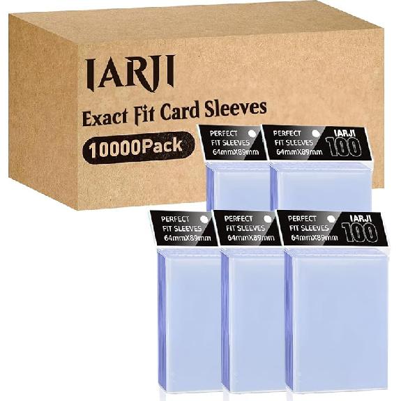 600 Adet Tam Oturan Kılıf, Tam Oturan Kart Kılıfları, MTG İç Kılıfları, Çift Kılıflama İçin Tam Oturan Kılıf, Yüksek Şeffaflıkta Ticaret Kartı Kılıfı