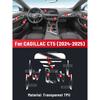 Auto Central Control Screen TPU Navigation Anti Scratch Interior Protection Film GPS Navigation For CADILLAC CT5 2024