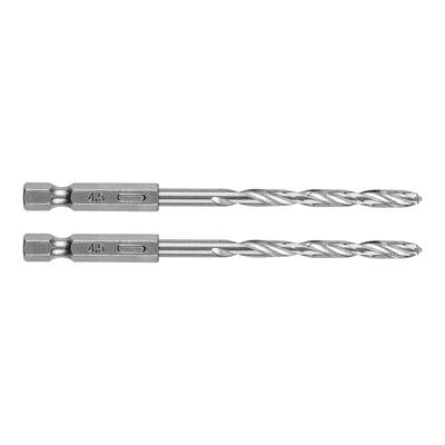 Hex Metal Drill Bit 4.5 Mm, 2 Pcs.
