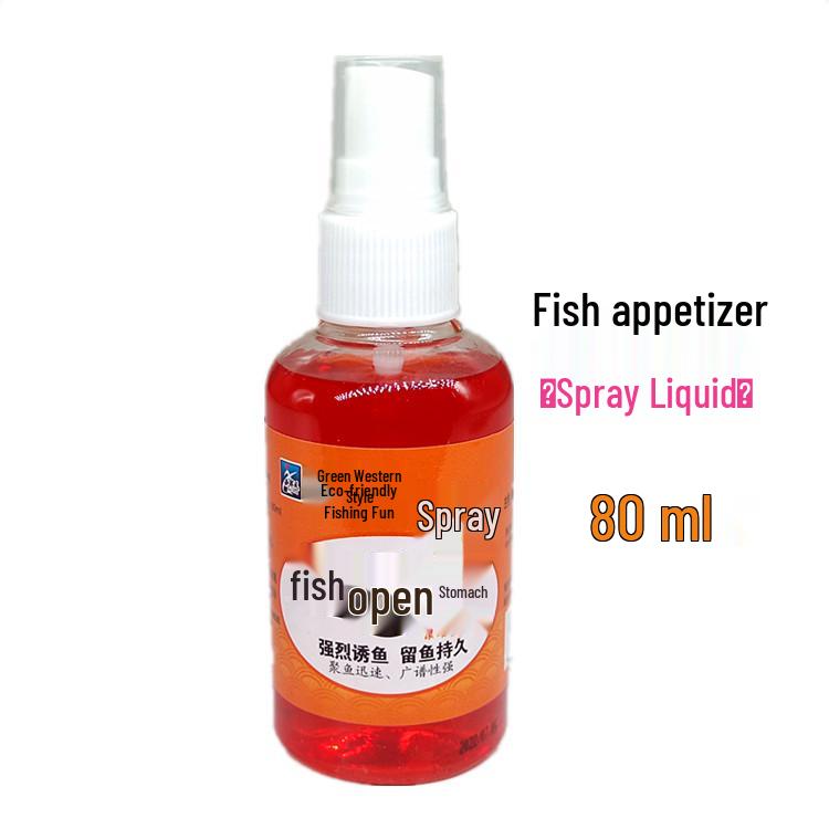 Western Thousand Mile Fragrance Fish Appetizer Spray, 80ml Crucian Carp Additive, 18 Bottles Per Box